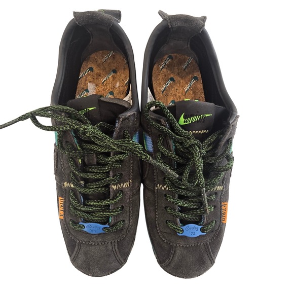 🆕️ NWOT - Nike Union LA Cortez SP Off Noir Blue Green Suede Sneakers Women's 7 - Picture 8 of 16